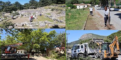 SÖKE BELEDİYESİ’NDEN GÜLLÜBAHÇE’DE FESTİVAL VE YAZ SEZONU MESAİSİ