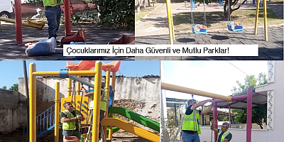 Sultanhisar’da Çocuklar İçin Güvenli ve Modern Parklar