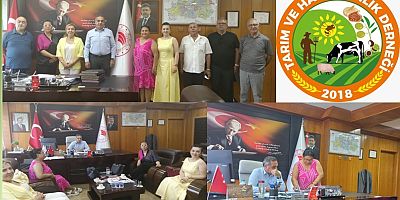 Tarım ve Hayvancılık Derneği'nden Aydın İl Tarım ve Orman Müdürlüğü'ne Anlamlı Ziyaret